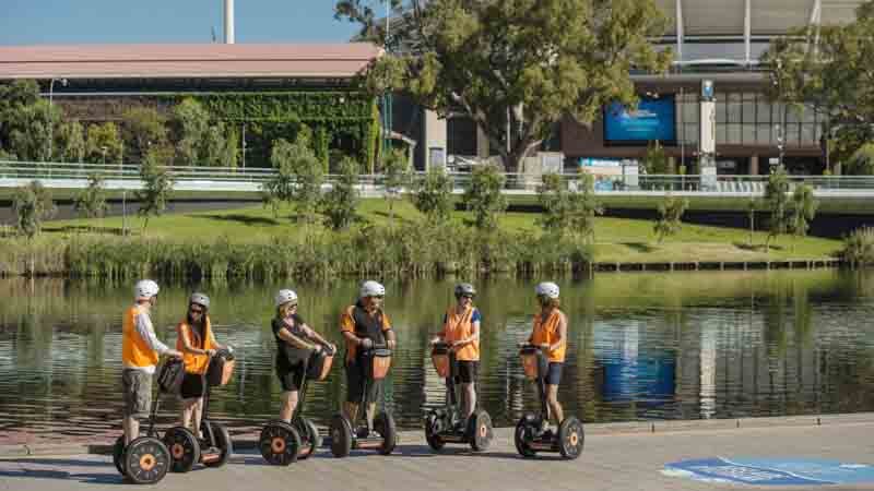 Our Segway’s are literally two tyred for fun! Take in the sights of Adelaide’s iconic Riverbank Precinct with the friendly team from Segway Sensation SA!
